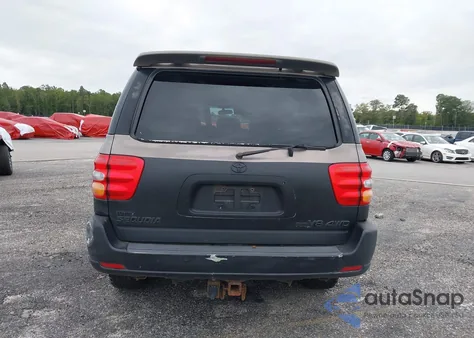 2001 Toyota Sequoia Limited V8 z USA, uszkodzony, nr VIN 5TDBT48A11S032779